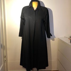 Christian Dior flowy trench coat.